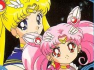 Sailor Chibimoon hace equipo con Sailor Moon