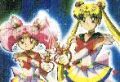 Sailor Moon y Chibimoon unen su poder